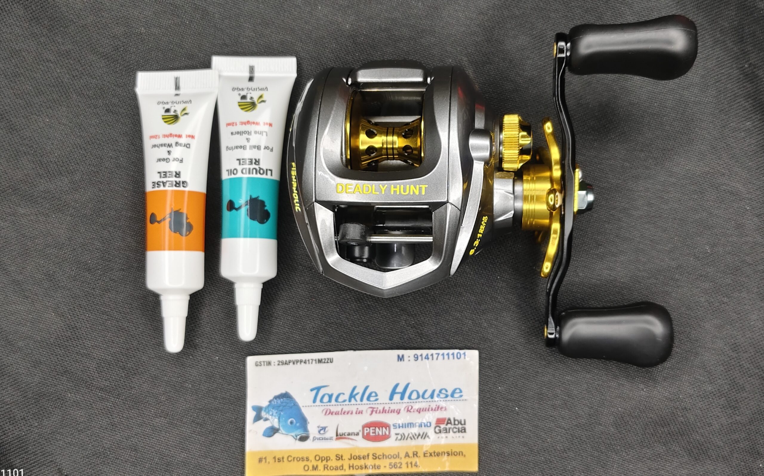 Fishaholic Deadly Hunt Baitcasting Reel