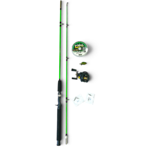 New Beginner Baitcaster Rod & Reel Combo